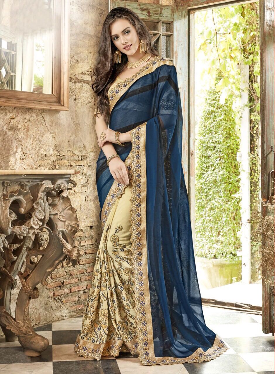 Triveni Kalpana-12 Wholesale Heavy Work Saree